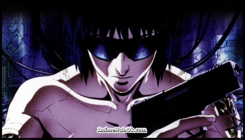 90s Anime Series Ghost In The Shell