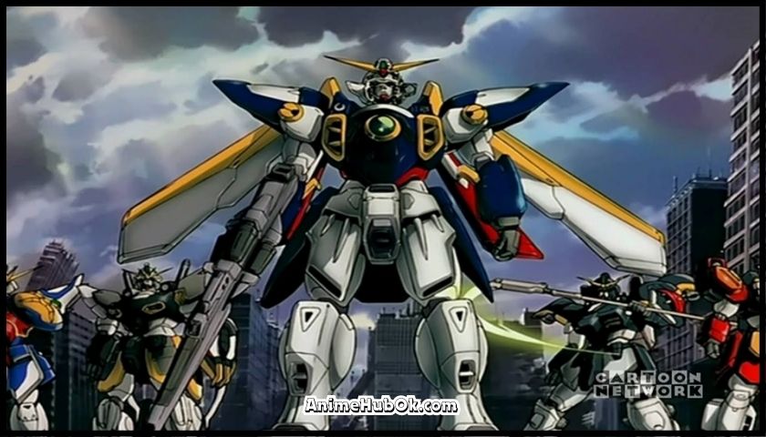 90s Anime Series Mobile Suit Gundam Wing