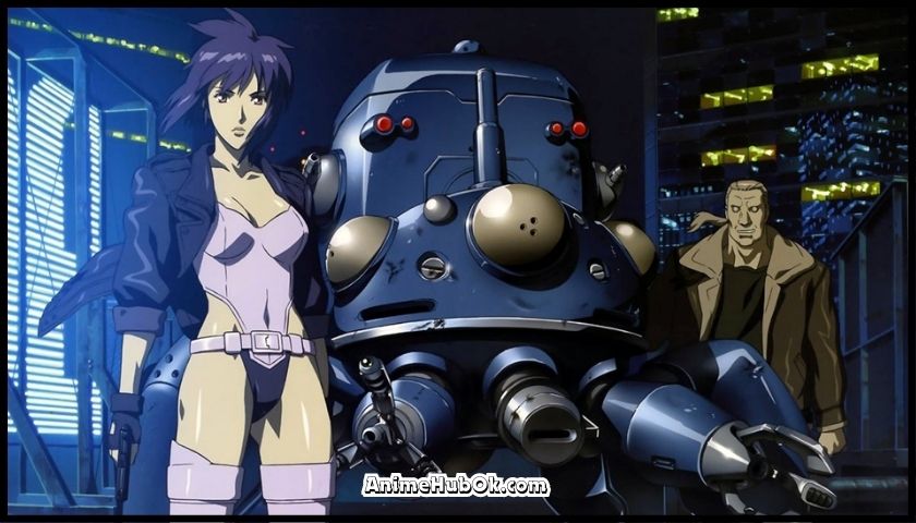 Cyberpunk Anime Series Ghost In The Shell Stand Alone Complex
