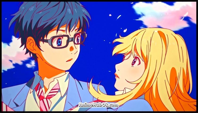 Romance Anime Series Your Lie In April